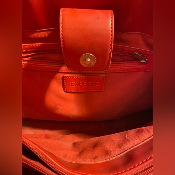 Express Women’s Red Purse with Spacious Sections - Picture 2 of 13